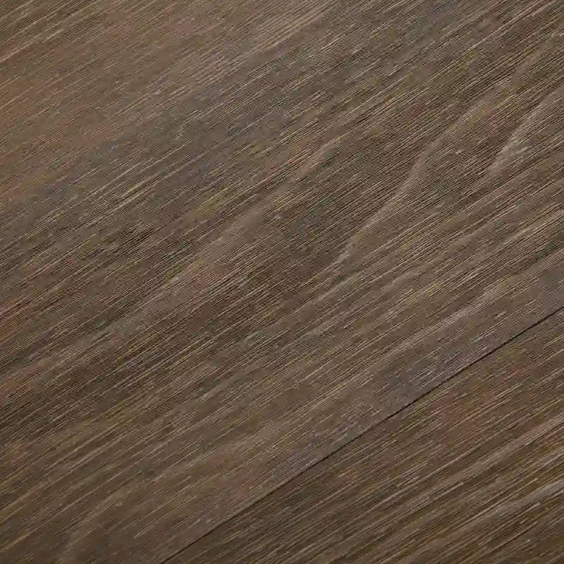 Modern Rectangular Solid Pine Wood Dining Table with Wirebrushed Finish